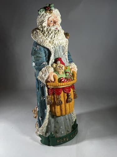 Vintage Pere Noel Christmas Santa's FRANCE 1994 Cheryl Ann Collectors Santa Toys - Thumbnail 10