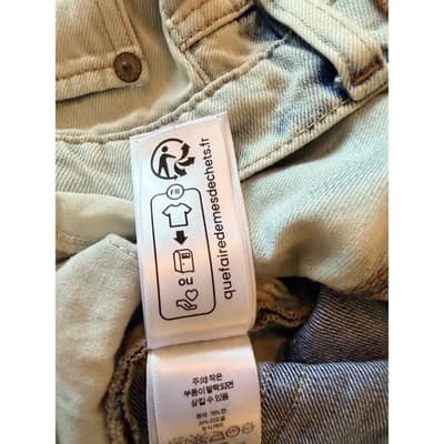 Ralph Lauren Women's Patchwork Relaxed Straight Leg Jeans Multicolor 10 EUC - Thumbnail 17