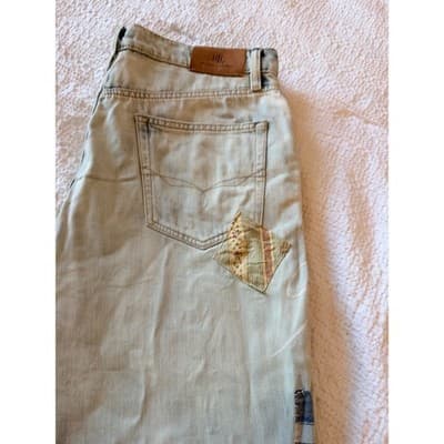 Ralph Lauren Women's Patchwork Relaxed Straight Leg Jeans Multicolor 10 EUC - Thumbnail 18