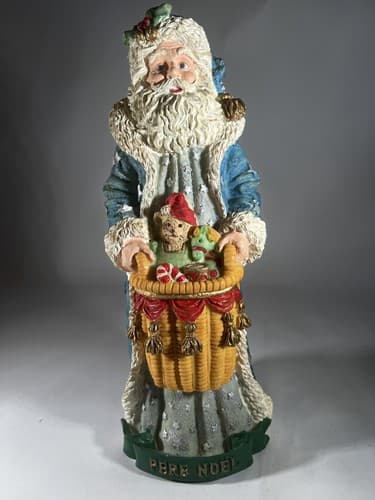 Vintage Pere Noel Christmas Santa's FRANCE 1994 Cheryl Ann Collectors Santa Toys - Thumbnail 11