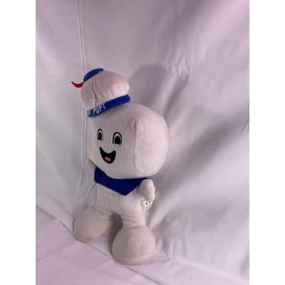 Stay Puft Marshmallow Man Plush Toy 9" Tall For Ages 3+ White Ghostbusters - Thumbnail 2