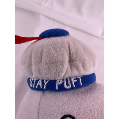 Stay Puft Marshmallow Man Plush Toy 9" Tall For Ages 3+ White Ghostbusters - Thumbnail 8