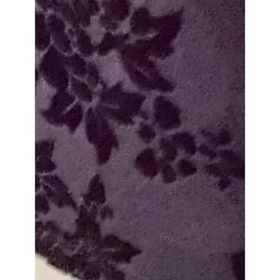 Vintage Floral Lace Velvet Spaghetti Strap Bodycon Maxi Dress Black Small EUC - Thumbnail 7