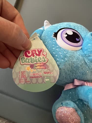 Cry Babies Magic Tears Crying Pets Tini Dino Fantasy Pet Dinosaur NEW NWT - Thumbnail 2