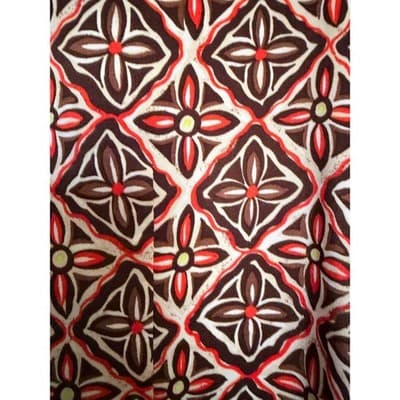 Sag Harbor Geometric Border Print Sheath Dress Red Sleeveless Knee Length 14 - Thumbnail 8