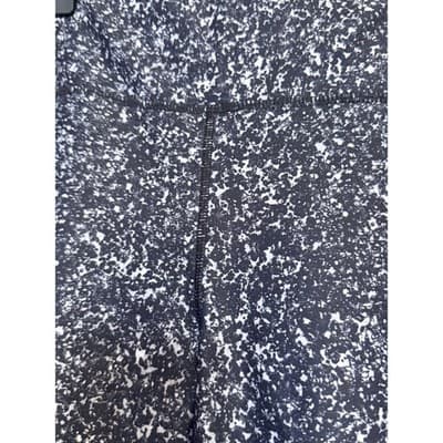 Spalding Athletic Leggings Blue White Speckled Stretch Activewear Women’s XL - Thumbnail 7