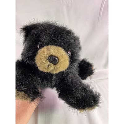 Bearington Collection Rocky The Black Bear Stuffed Animal Toy 12" - Thumbnail 10