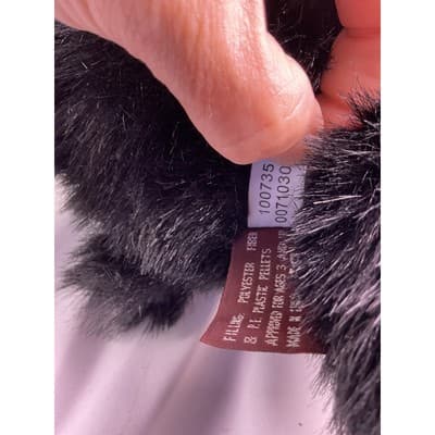 Bearington Collection Rocky The Black Bear Stuffed Animal Toy 12" - Thumbnail 14