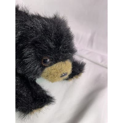 Bearington Collection Rocky The Black Bear Stuffed Animal Toy 12" - Thumbnail 4