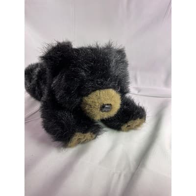 Bearington Collection Rocky The Black Bear Stuffed Animal Toy 12" - Thumbnail 11