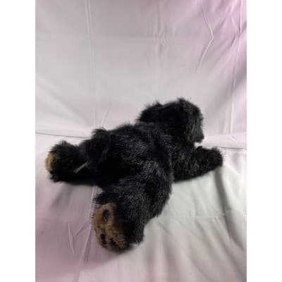 Bearington Collection Rocky The Black Bear Stuffed Animal Toy 12" - Thumbnail 5