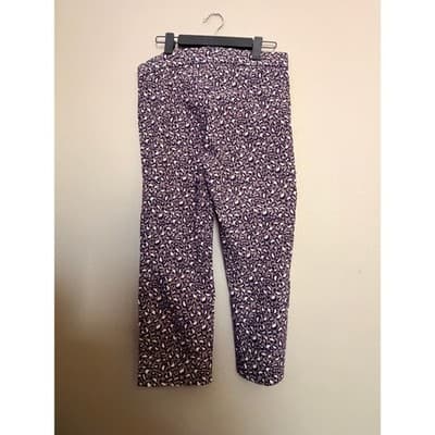 Rafaella Women's Pull-On Soft Stretch Comfort Capri Pants Black Brown 12 - Thumbnail 11