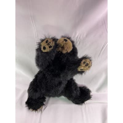 Bearington Collection Rocky The Black Bear Stuffed Animal Toy 12" - Thumbnail 9