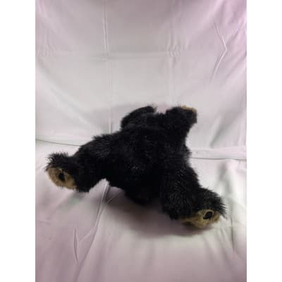 Bearington Collection Rocky The Black Bear Stuffed Animal Toy 12" - Thumbnail 8