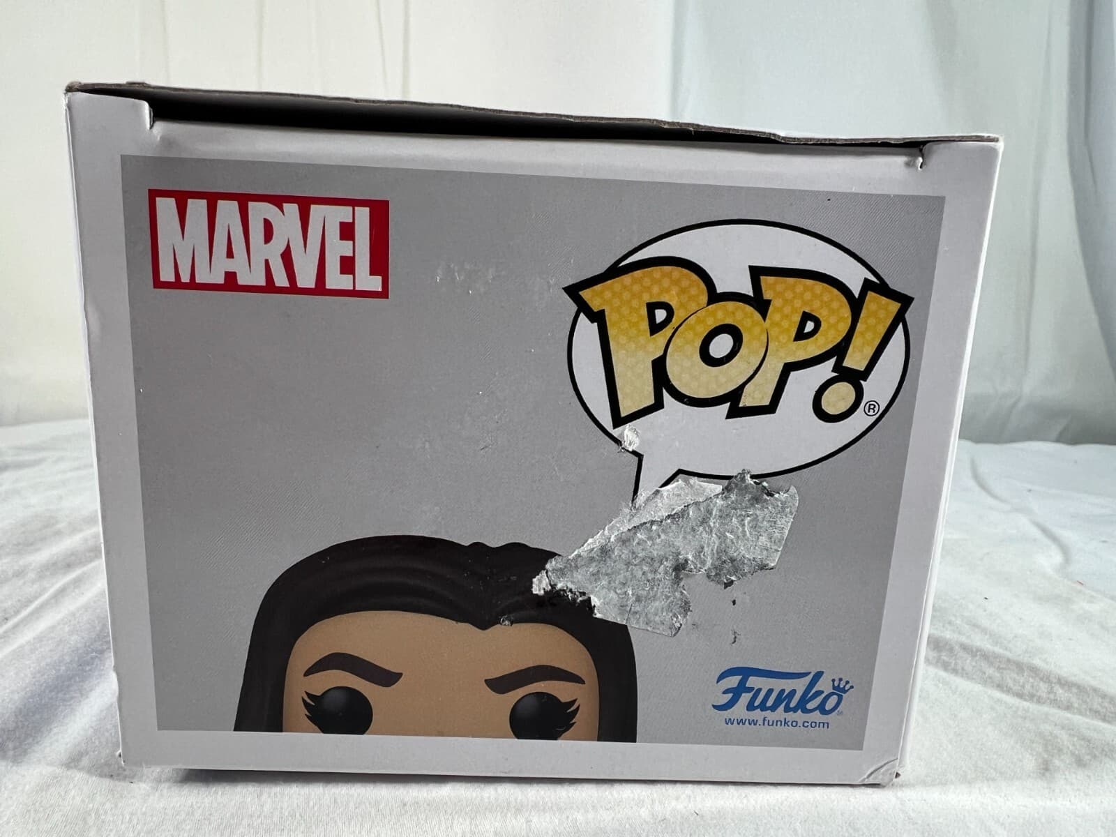 Ms. Marvel Funko #1251 POP! Bobble-Head Figurine Marvel Studios NEW Sealed 2023 - Thumbnail 8