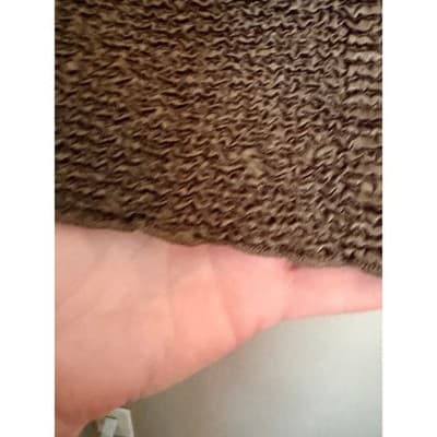 Toffee Apple Knit Ruffle Trim Button Front Long Sleeve Cardigan Brown XL EUC - Thumbnail 12