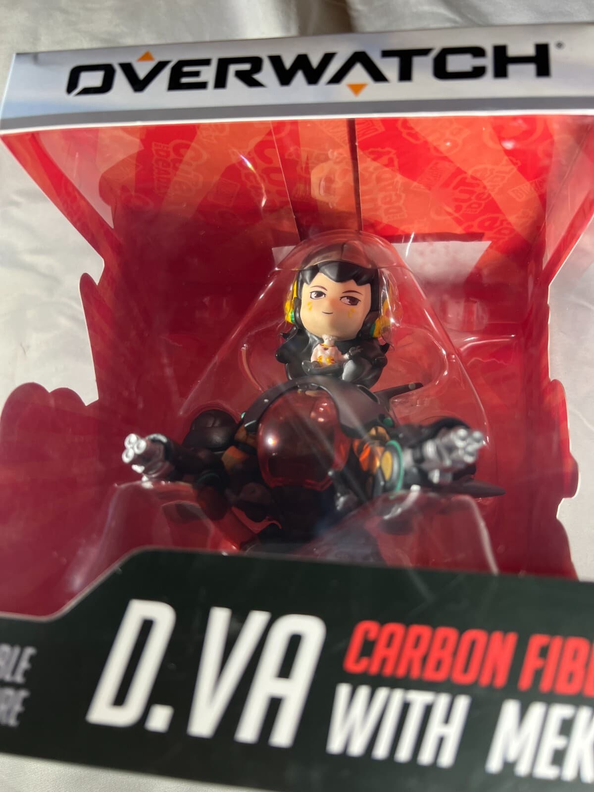 Blizzard Overwatch D.VA Action Figure Carbon Fiber Meka Cute But Deadly NEW NIB - Thumbnail 9