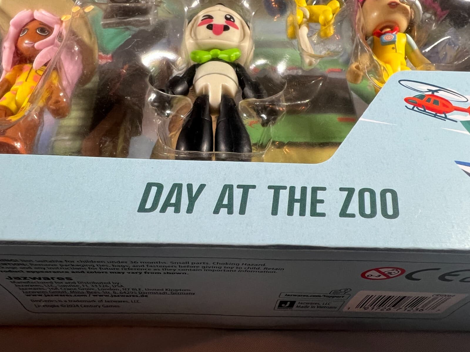 Livetopia Roleplay Day At The Zoo Virtual Code Action Figures Set DevSeries NEW - Thumbnail 8