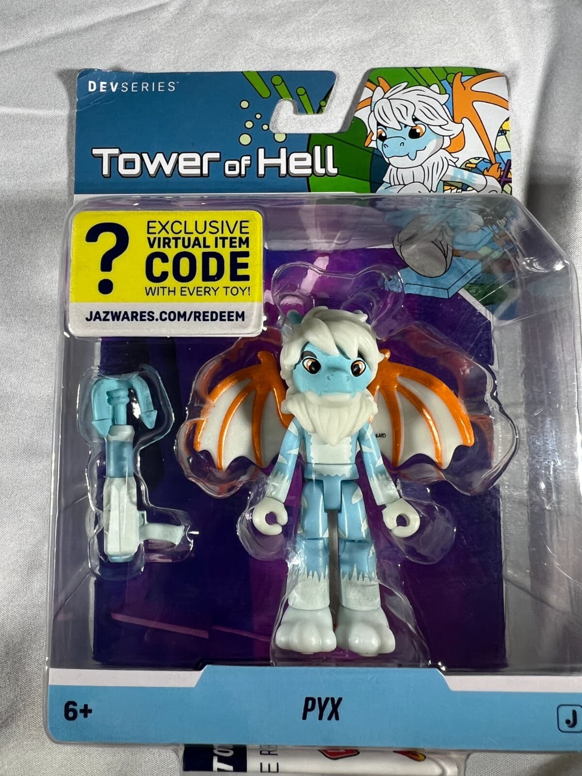 Tower of Hell PYX DevSeries Action Figure Virtual Item Code Jazwares NEW Sealed - Thumbnail 6