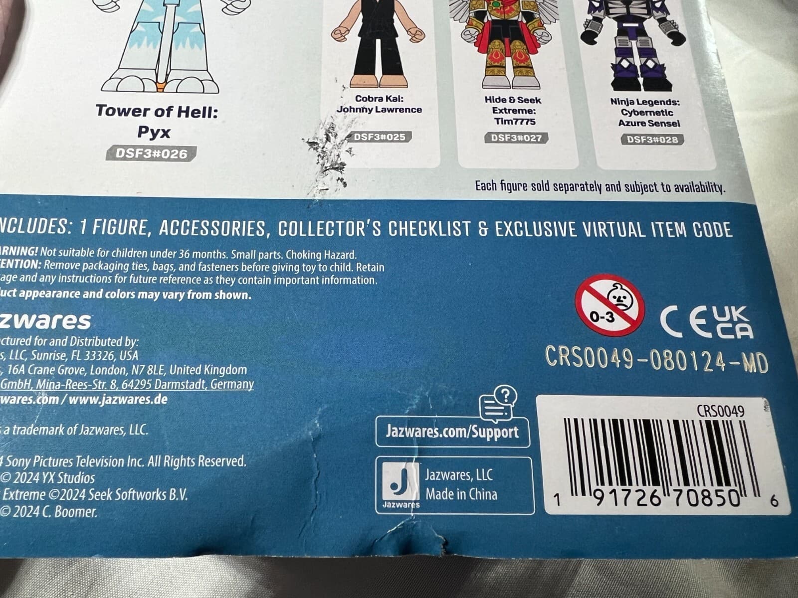 Tower of Hell PYX DevSeries Action Figure Virtual Item Code Jazwares NEW Sealed - Thumbnail 9