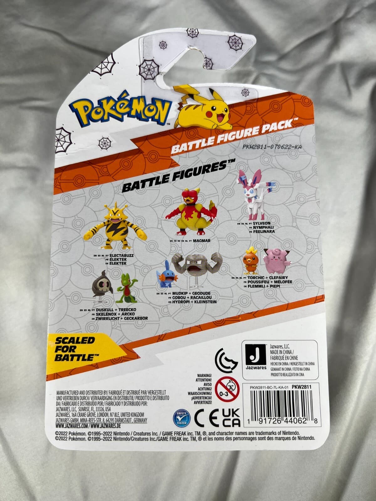 Pokemon Pikachu Sandygast Halloween Action Figures Pack Battle Ready New Sealed - Thumbnail 3