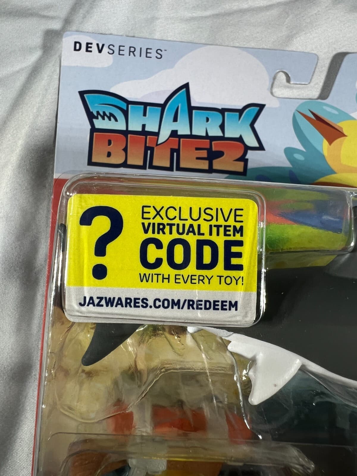 Shark Bite 2 Shark Cage Virtual Item Code Jazwares DevSeries Action Figure NEW - Thumbnail 13