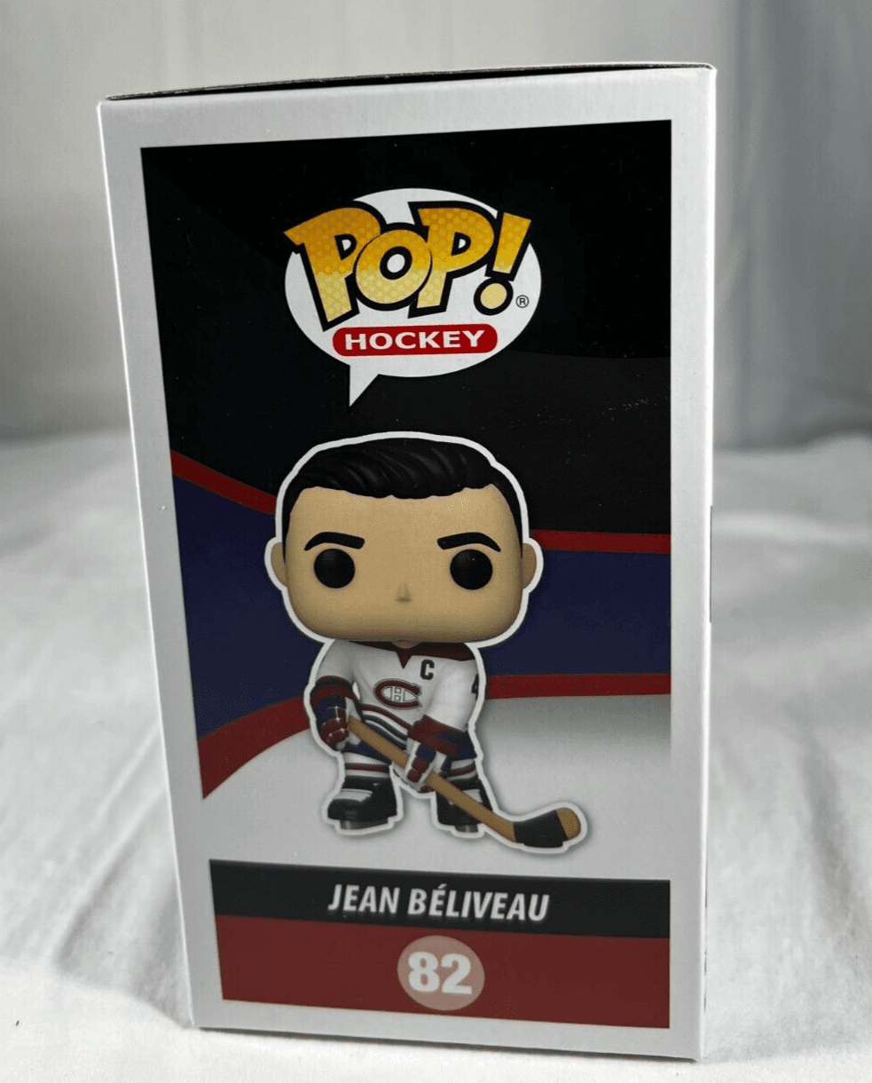 Funko Jean Beliveau #82 POP! Hockey Vinyl Figure Montreal Canadiens NHL NIB 2023 - Thumbnail 6