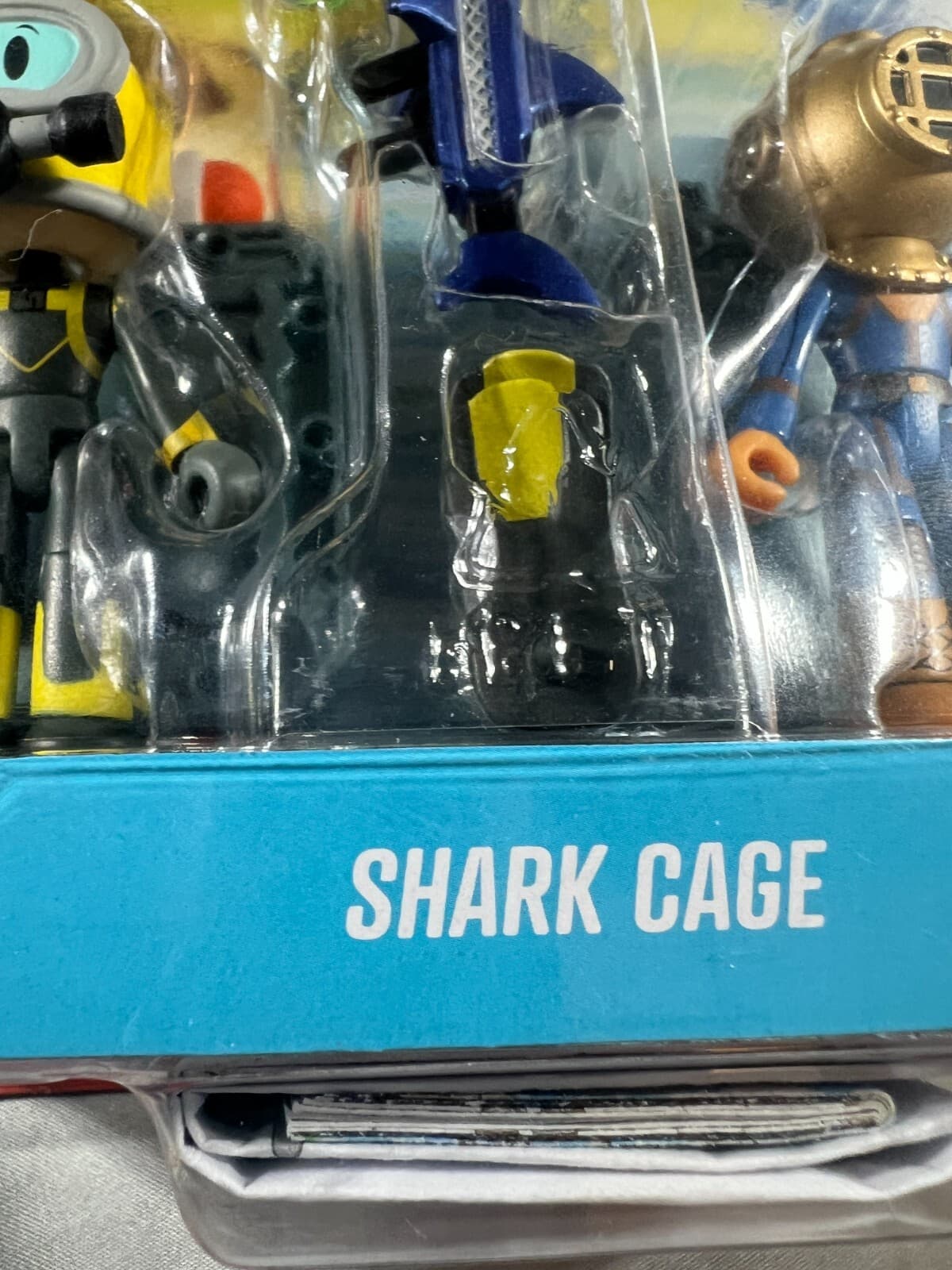 Shark Bite 2 Shark Cage Virtual Item Code Jazwares DevSeries Action Figure NEW - Thumbnail 8