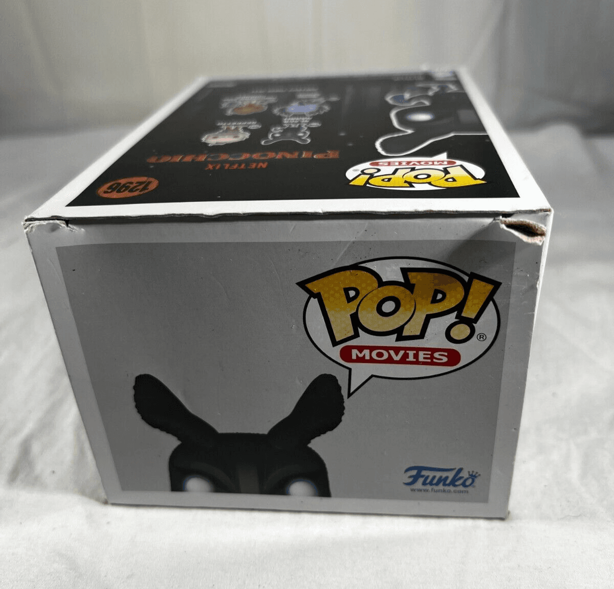 Funko Black Rabbit #1296 POP! Movies Vinyl Figure Netflix Pinocchio NEW Sealed - Thumbnail 8