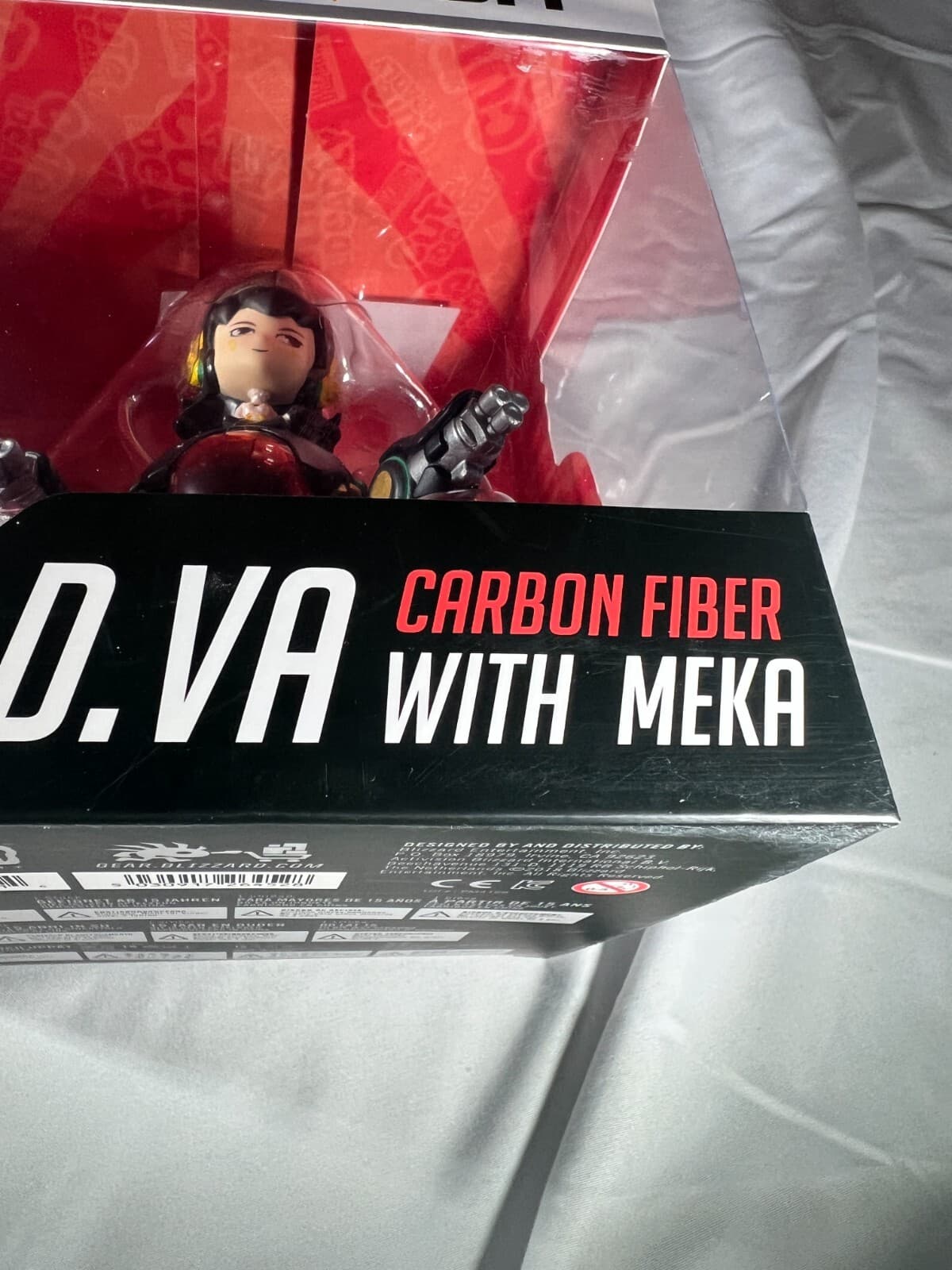 Blizzard Overwatch D.VA Action Figure Carbon Fiber Meka Cute But Deadly NEW NIB - Thumbnail 8
