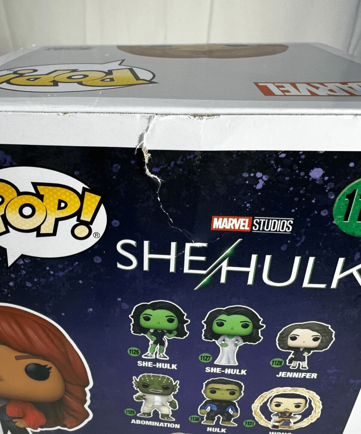 Funko Titania #1132 Bobble-Head She/Hulk POP! Marvel Studios Disney NEW Sealed - Thumbnail 7