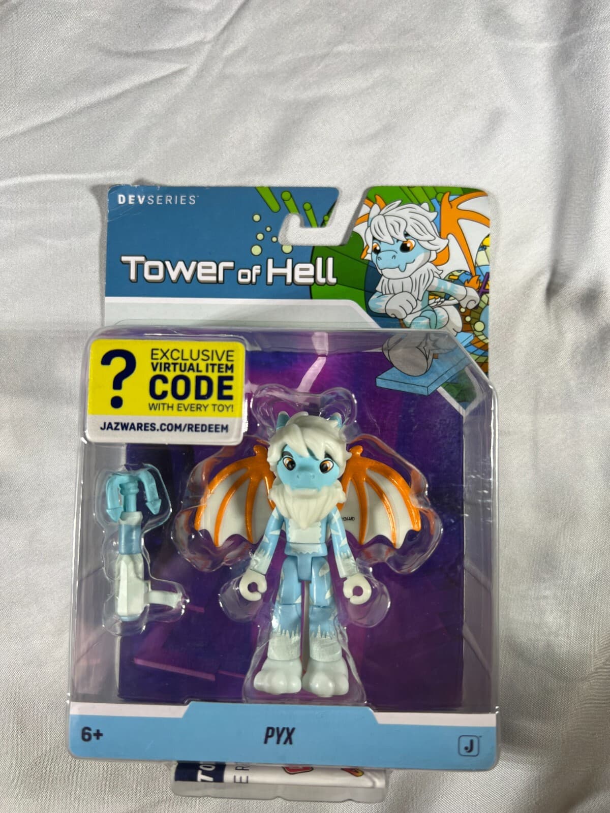 Tower of Hell PYX DevSeries Action Figure Virtual Item Code Jazwares NEW Sealed - Thumbnail 11