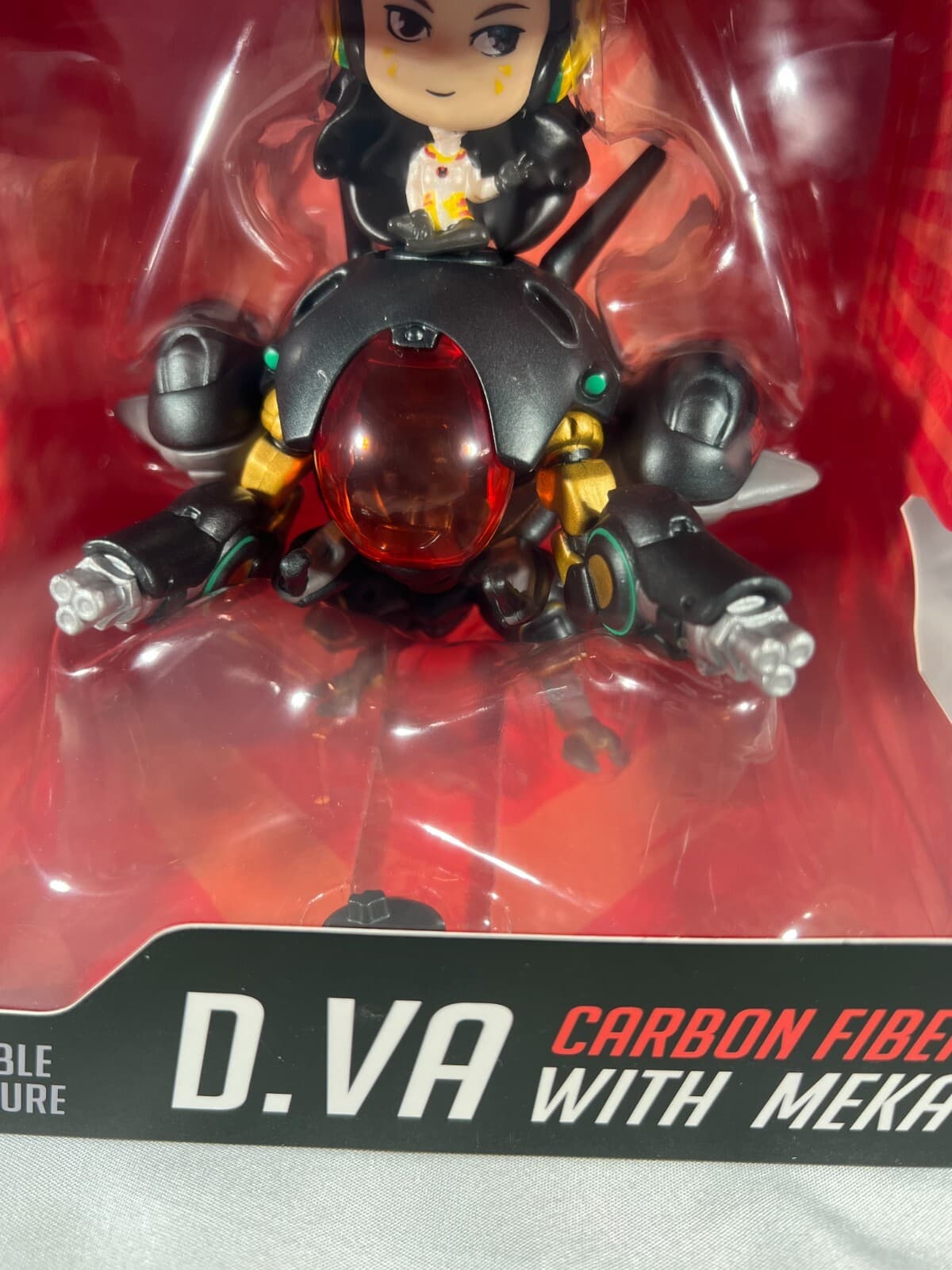 Blizzard Overwatch D.VA Action Figure Carbon Fiber Meka Cute But Deadly NEW NIB - Thumbnail 11