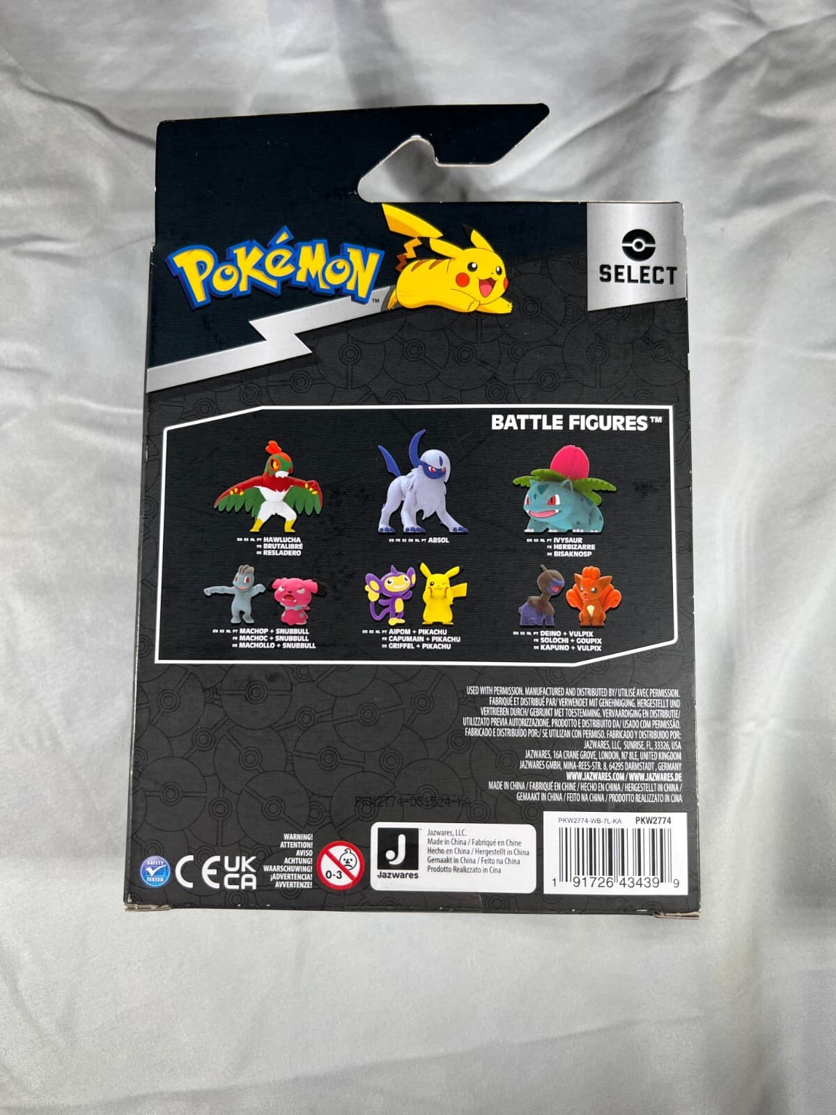 Pokemon Select Evolution MultiPack Cubone Marowak Action Figures Jazwares New - Thumbnail 3