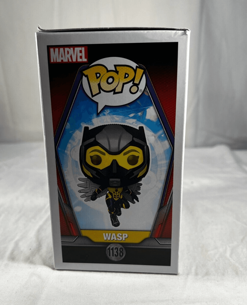 Funko WASP #1138 Bobble-Head Figure Ant-Man Quantumania POP! Marvel NEW Sealed - Thumbnail 7