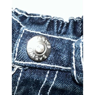 Build A Bear Workshop Fashion Princess Embellished Denim Jeans Blue Pants Shorts - Thumbnail 8