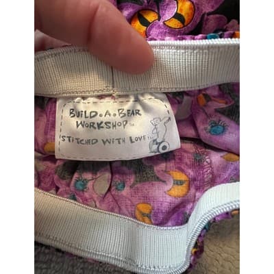 Build A Bear Workshop Lot 2 Hearts & Halloween Print Bear Boxer Shorts Holiday - Thumbnail 8