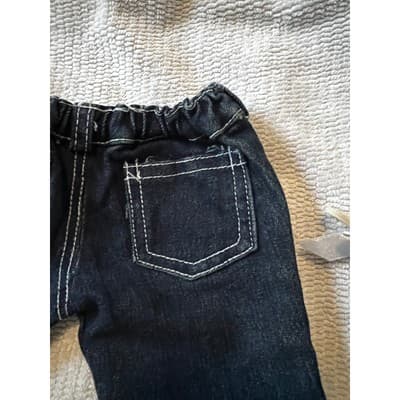 Build A Bear Workshop Fashion Princess Embellished Denim Jeans Blue Pants Shorts - Thumbnail 5