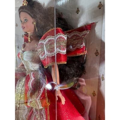 Vintage Mattel Barbie 1997 Happy Holidays Hallmark Christmas Edition IOB - Thumbnail 5
