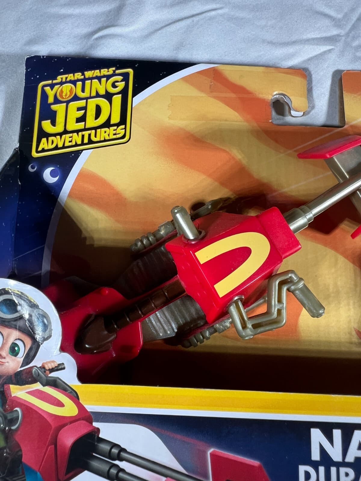 Nash Durango Star Wars Young Jedi Adventures Hasbro 2023 NEW Figure Speeder Bike - Thumbnail 4