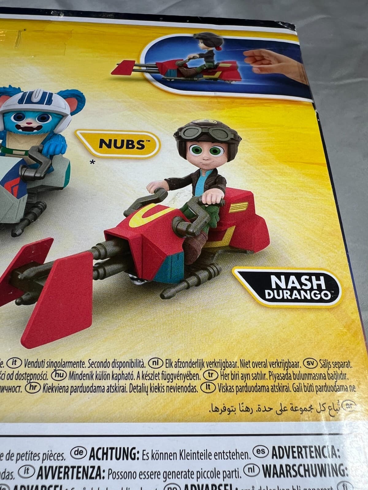 Nash Durango Star Wars Young Jedi Adventures Hasbro 2023 NEW Figure Speeder Bike - Thumbnail 7