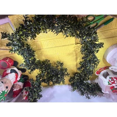 Vintage 6’ Holiday Christmas Greenery Garland - Thumbnail 8