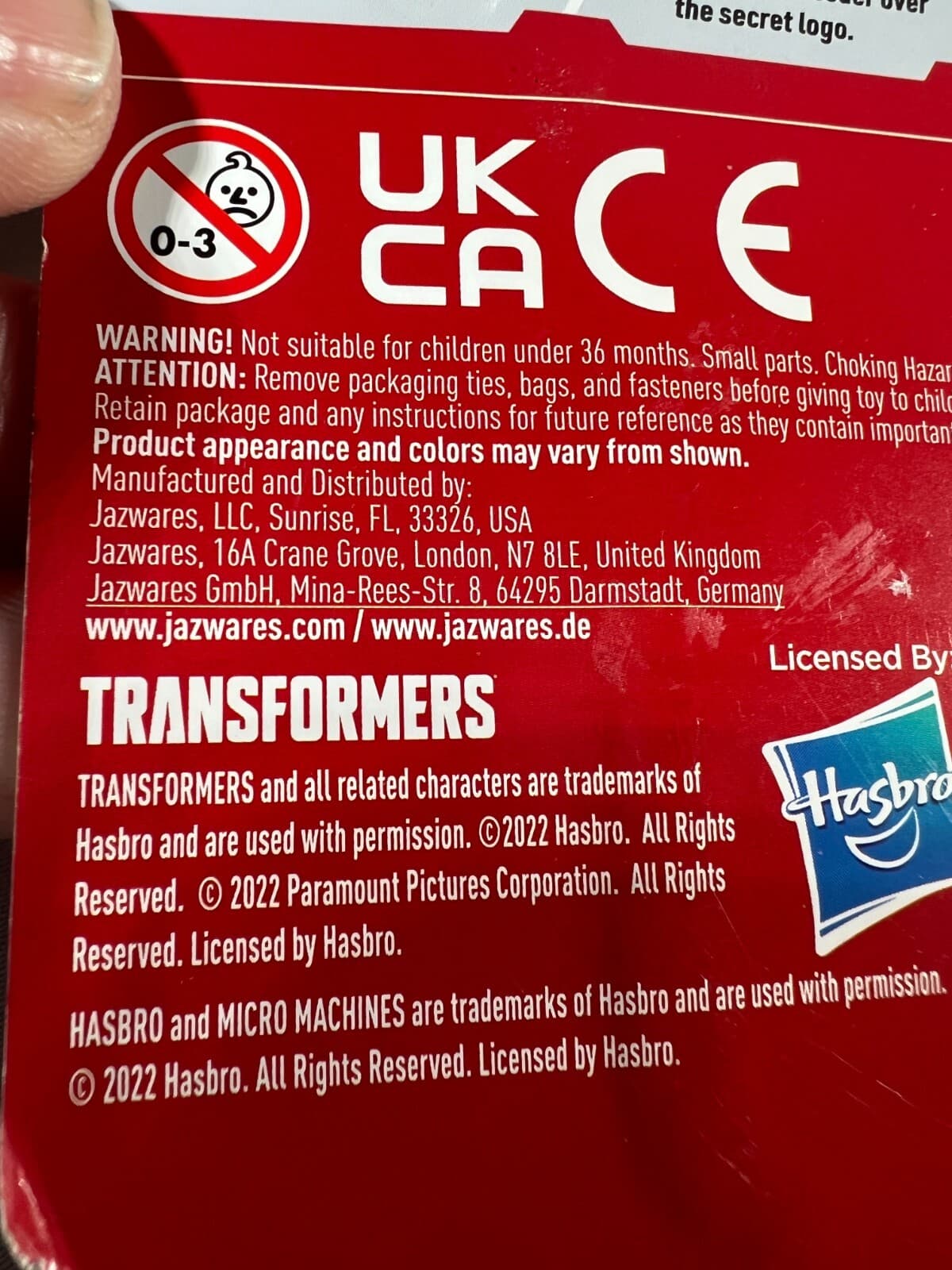 Micro Machines Series 1 Transformers 2-Pack Jetfire #0015 Jazz #0001 NEW Sealed - Thumbnail 11