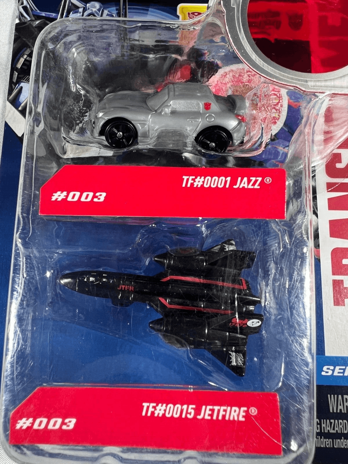 Micro Machines Series 1 Transformers 2-Pack Jetfire #0015 Jazz #0001 NEW Sealed - Thumbnail 3
