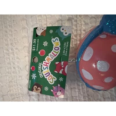 New Jazwares Squishmallow Malcolm Mallow Christmas Ornament - Thumbnail 3