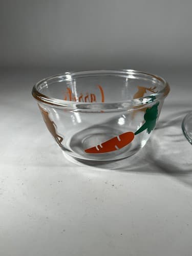 Christmas Glass Cookies For Santa Plate Carrots For Reindeer Bowl Clear Dishes - Thumbnail 7