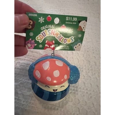 New Jazwares Squishmallow Malcolm Mallow Christmas Ornament - Thumbnail 9