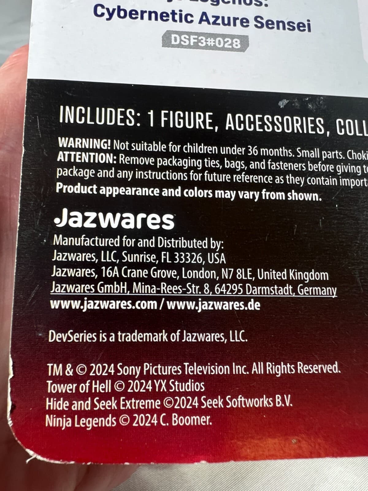 Ninja Legends Cybernetic Azure Sensei DevSeries Virtual Item Code Jazwares NEW - Thumbnail 8
