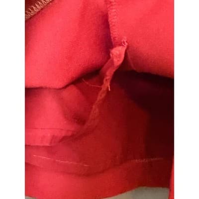 Ann Taylor Women’s Pencil Straight Front Slit Knee Length Skirt Red Size 8 - Thumbnail 5