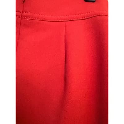 Ann Taylor Women’s Pencil Straight Front Slit Knee Length Skirt Red Size 8 - Thumbnail 11